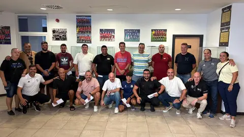 La Comisi&oacute;n de F&uacute;tbol Base de Ceuta perfila la nueva temporada con los coordinadores de clubes / Cedida