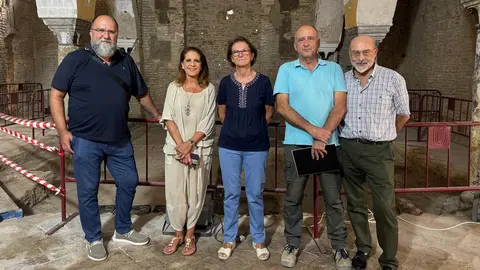 Troya y Villada visitan la Sinagoga de Utrera (Sevilla) / Ayuntamiento de Utrera