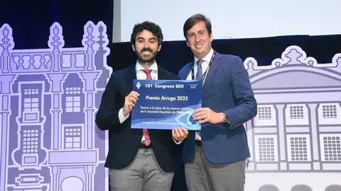 A la izquierda, Carlos Rocha