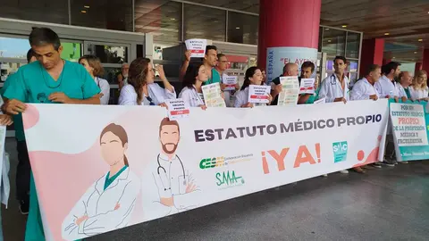 Huelga m&eacute;dicos estatuto marco
