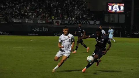 El Ceuta-Eibar a trav&eacute;s  del objetivo de Marina Zapico