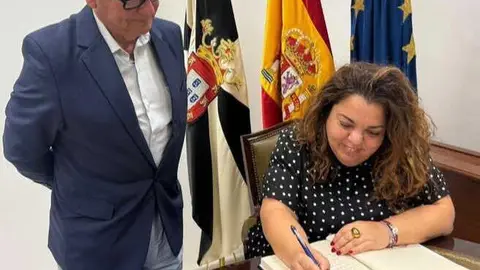 mariscal y cristina P&eacute;rez