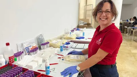 colecta donaci&oacute;n de sangre