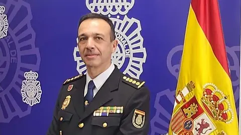 Eloy Rom&aacute;n, jefe superior policia / Cedida