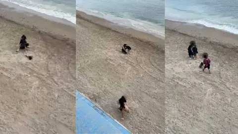 Capturas de pantalla del ataque del perro