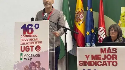 Antonio Gonz&aacute;lez, secretario general UGT M&aacute;laga