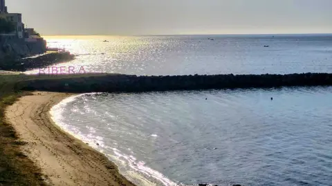 Amanecer playa de la ribera