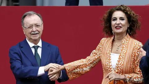 Desfile de las Fuerzas Armadas con motivo de la Fiesta Nacional
