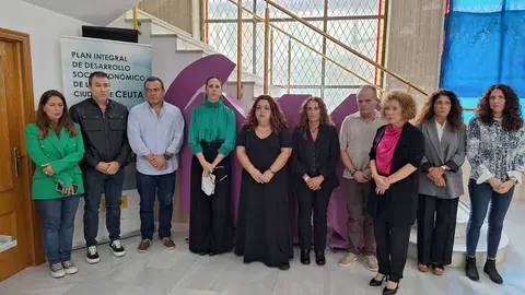 Minuto de silencio en Delegaci&oacute;n del Gobierno / Cedida