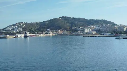 Vista del Puerto el tiempo