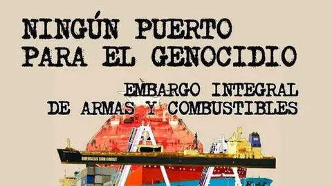 ning&uacute;n puerto para el genocidio