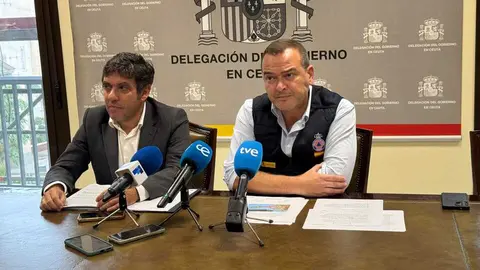 Alfonso Conejo (izda.) y Gonzalo Sanz