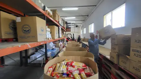 Banco de alimentos, campa&ntilde;a Gran Recogida