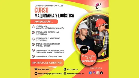 Formaci&oacute;n en maquinaria de Grupo Ecos