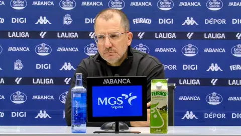 JJ Romero, entrenador de la AD Ceuta/ Liga Hypermotion