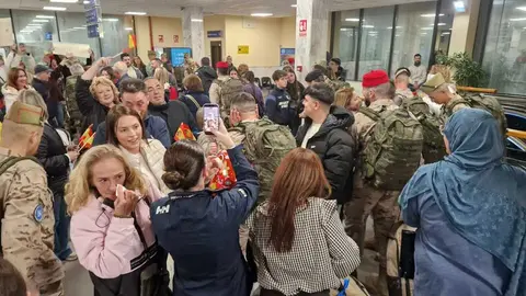 Llegada a la estaci&oacute;n mar&iacute;tima de Ceuta