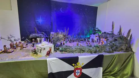 Bel&eacute;n solidario de la Casa de Ceuta en Algeciras junto a H&eacute;roes Magos
