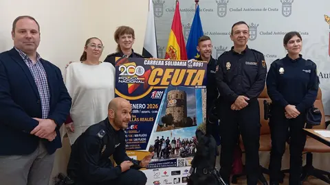 presentaci&oacute;n de la carrera solidaria 091