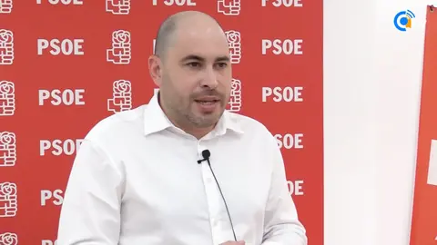 Miguel &Aacute;ngel P&eacute;rez Triano durante la entrevista