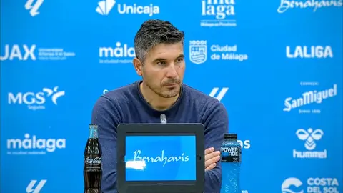 Juanfran Funes, entrenador del M&aacute;laga