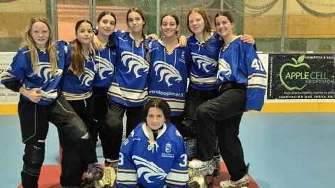 J&oacute;venes Bulldogs de Ceuta brillan en la Liga Andaluza de hockey l&iacute;nea en Fuengirola