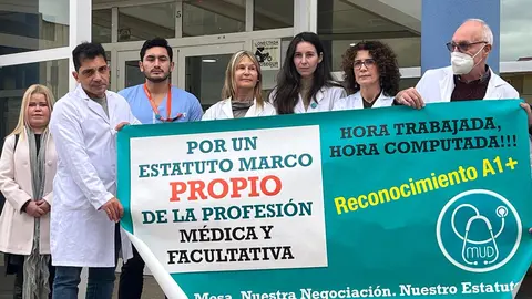 huelga m&eacute;dicos atenci&oacute;n primaria centro salud recinto