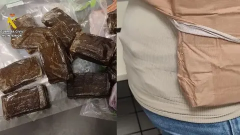 Detenida en Algeciras una mujer llegada de Ceuta con dos kilos de hach&iacute;s