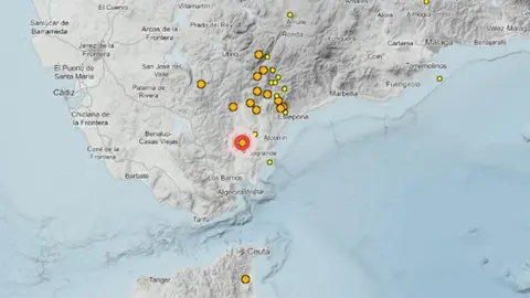 Terremoto en Castelar de la Frontera