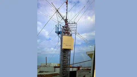 Antena en Cortijo Moreno