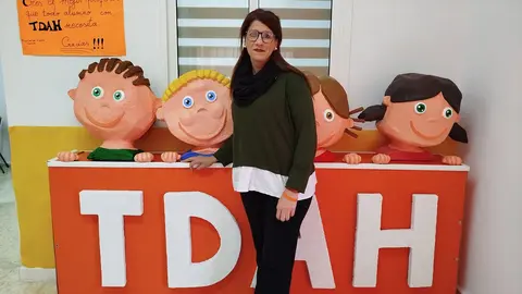 Holaya Abdel‑lah, presidenta de la Asociaci&oacute;n TDAH Ceuta / S. I.