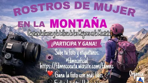CARTEL ROSTROS DE MUJER