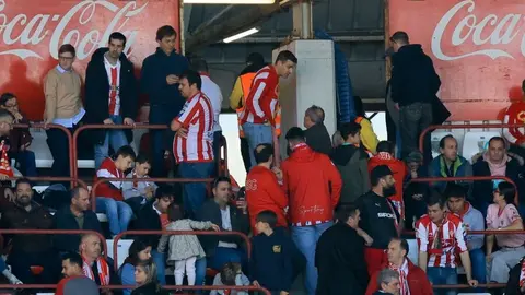El partido se suspendi&oacute; en el minuto 3 / Liga Hypermotion