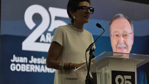 Kissy Chandiramani durante su intervenci&oacute;n / L.Ortiz