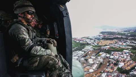 Ejercicio de helitransporte del Ej&eacute;rcito de Tierra