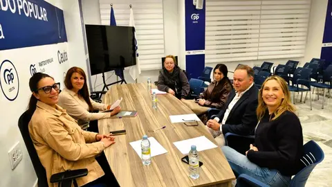 Reuni&oacute;n del PP de Ceuta con la Asociaci&oacute;n TDAH