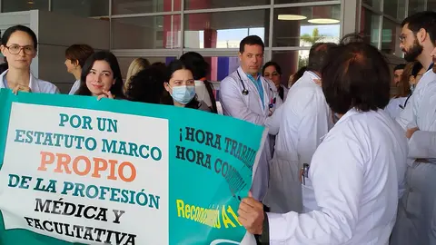 Huelga Estatuto M&eacute;dico propio