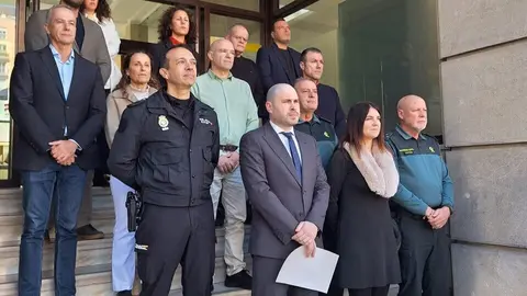 Minuto de silencio de la Delegaci&oacute;n del Gobierno, este martes