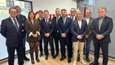 Karim Bulaix, reelegido presidente tras la constituci&oacute;n del nuevo Pleno de la C&aacute;mara de Comercio