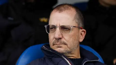 JJ Romero, entrenador de la AD Ceuta / Liga Hypermotion