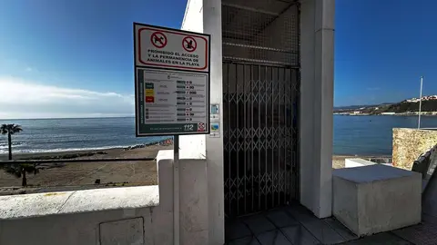 Ascensor de la playa de la Ribera