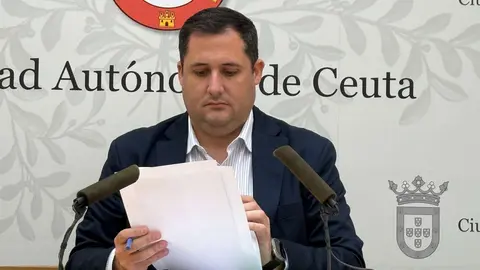 Alejandro Ramirez durante la rueda de prensa tras el consejo de Gobierno / M.Zapico