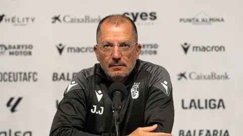 JJ Romero durante la rueda de prensa / M.Zapico