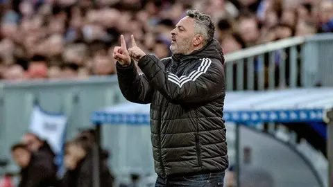David Navarro, entrenador del Real Zaragoza/ R.Z.
