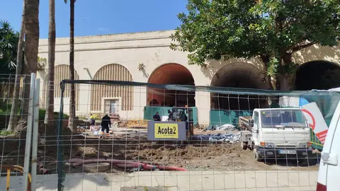 Obras de rehabilitaci&oacute;n en el Baluarte de los Mallorquines