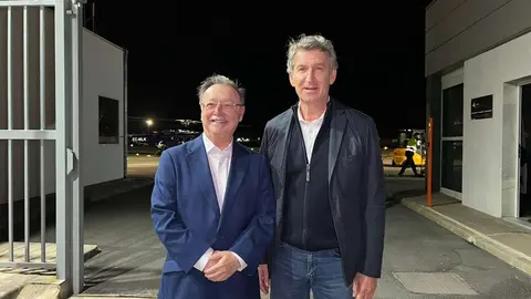 Juan Vivas y Alberto N&uacute;&ntilde;ez Feij&oacute;o