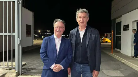 Juan Vivas y Alberto N&uacute;&ntilde;ez Feij&oacute;o