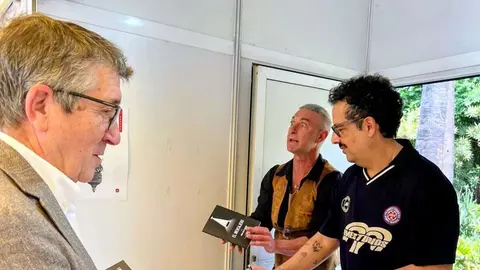 Presentaci&oacute;n de 'El Mensajero', la obra de Jorge L&oacute;pez