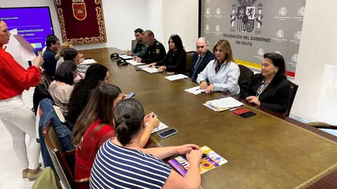 Reuni&oacute;n coordinaci&oacute;n violencia de g&eacute;nero en Delegaci&oacute;n / M.Zapico