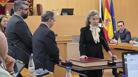  Yolanda Merelo toma posesión./Laura Ortiz 