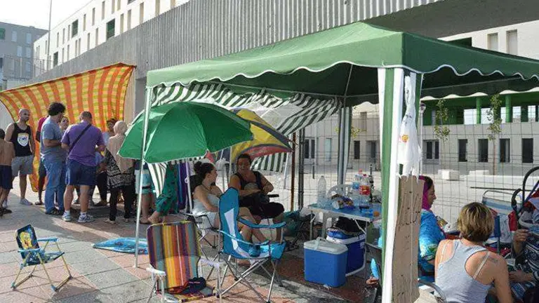 acampados loma colmenar viviendas VPO